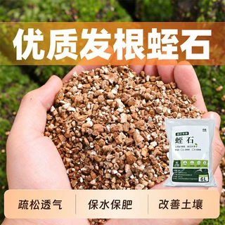 精选黄金蛭石颗粒养花扦插育苗多肉盆栽园艺基质乌龟蛋孵化用土壤