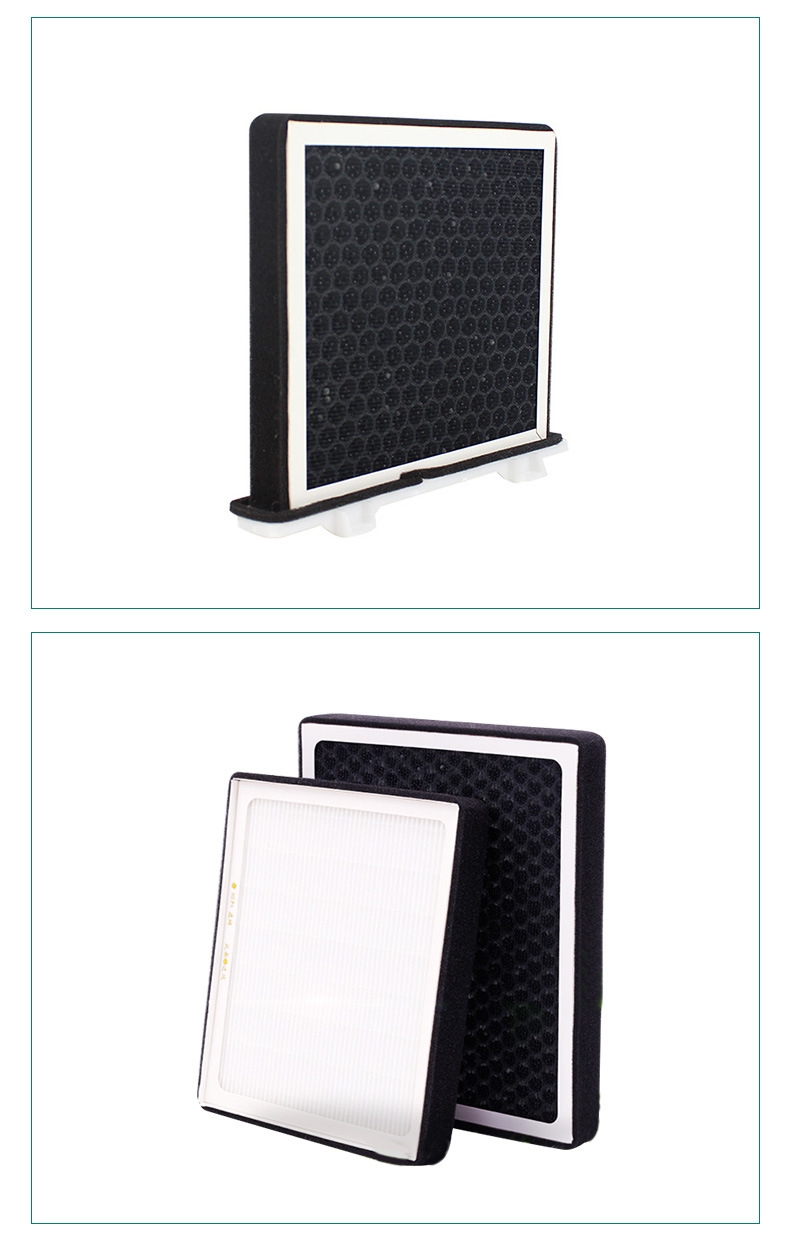 Car Activated Carbon Air Conditioning Filter Element Fresh Air System High-Efficiency Hepa Filter Element Air Purifier Pm2.5 Filter