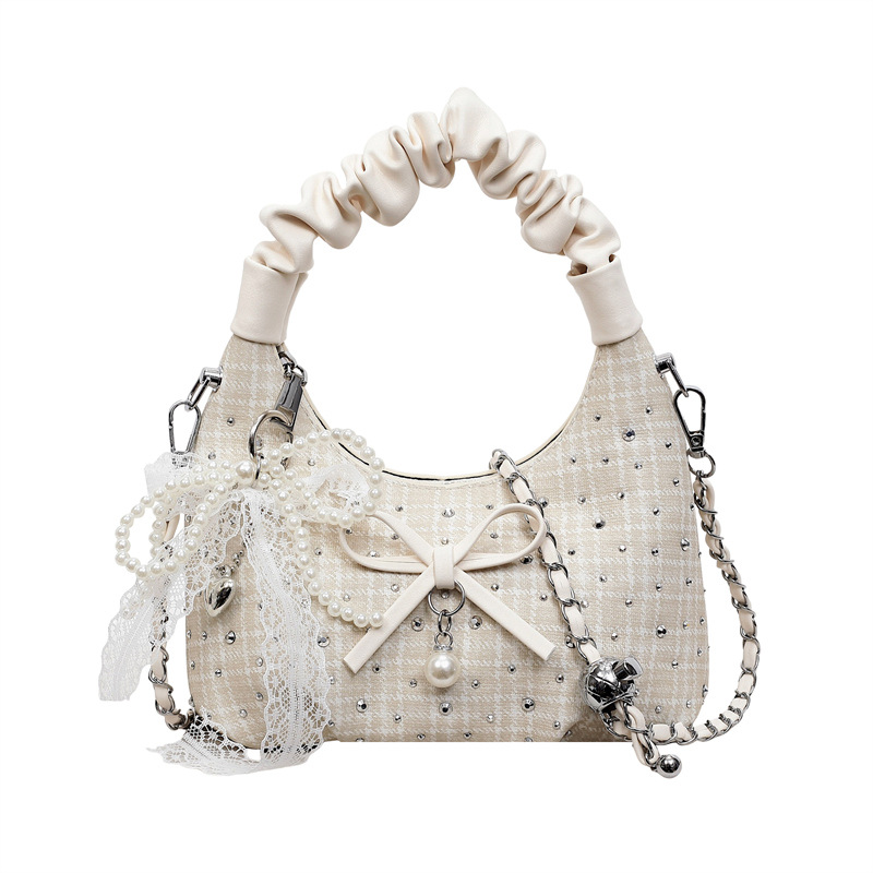 Nicho de diseño textural bolso mujer 2026 nuevo estilo de moda de verano simple bolso de hombro diario bolso brazalete image 10