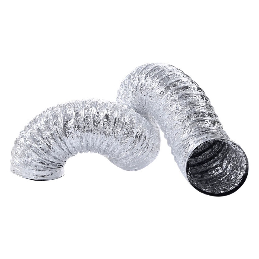 Оптовая вытяжная труба кухонный дымоход вытяжная вентиляционная труба утолщенная стальная проволока алюминиевая фольга Телескопические Шланги аксессуары