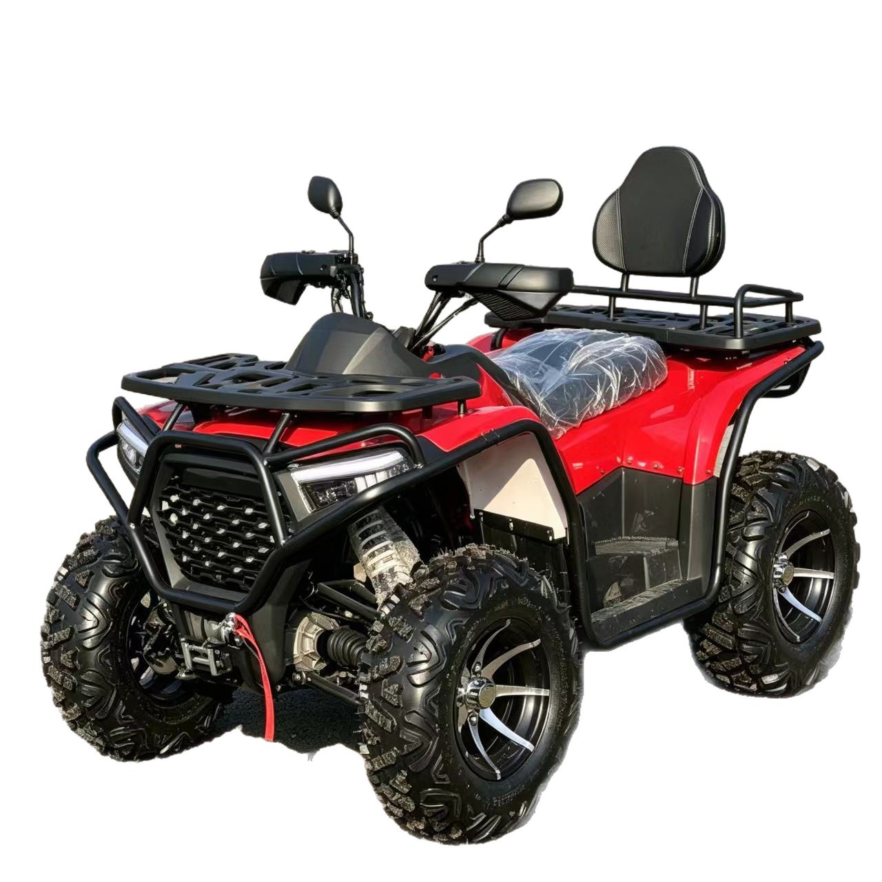 CVT 4WD 400CC motocicleta todoterreno de cuatro ruedas de transmisión continua todo terreno ATV grande