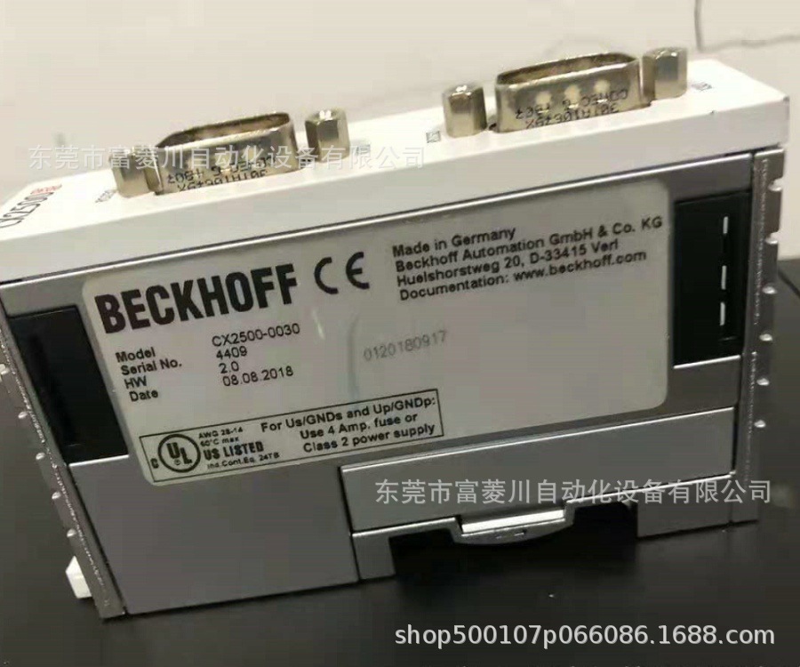全新BECKHOFF倍福PLC模块 CX2500-0030      议价