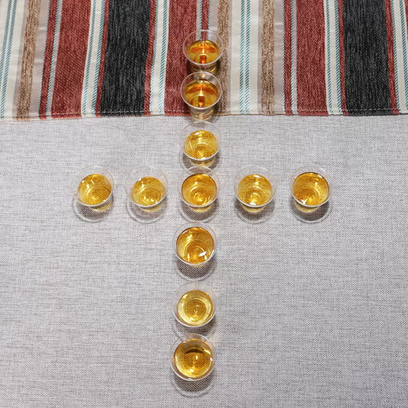 厂家直销0.75oz吃餐用一次性小塑料杯圣餐杯子餐具用品跨境爆款