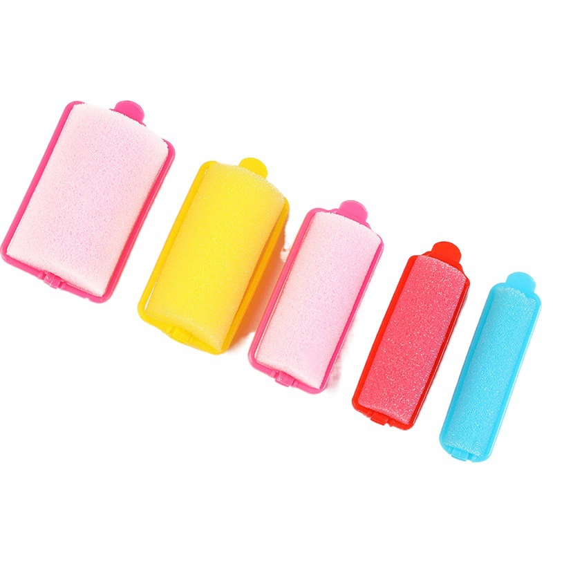 Амазонка Губка Бигуди Для Волос Не Повреждает Волосы Нет Тепла Бигуди Сон Волшебные Ленивые Волосы Бигуди Инструмент Для Укладки Волос