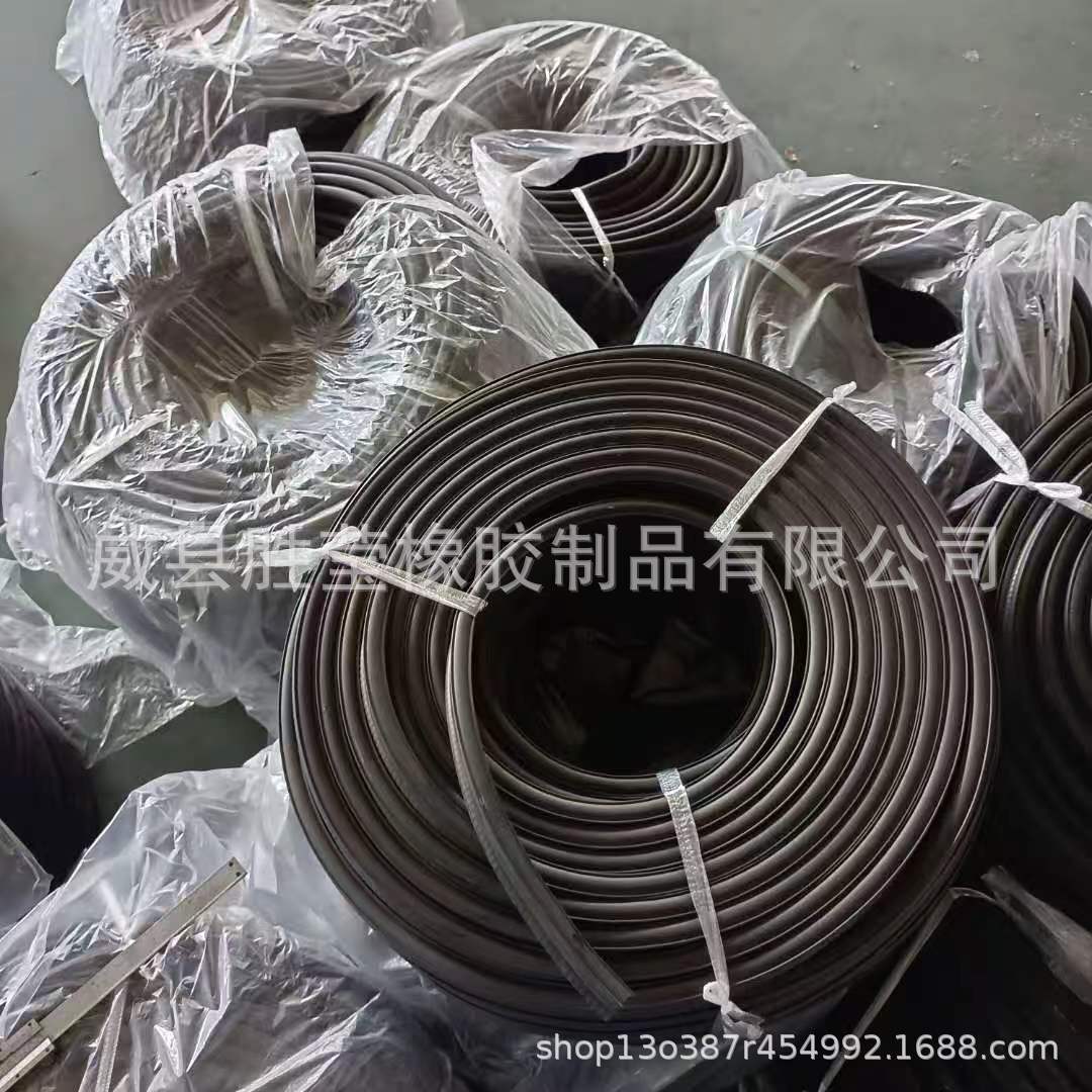 Customized EPDM rubber sealing strip for cars, composite side foam car door, electrical box, cabinet, cassette-type sealant