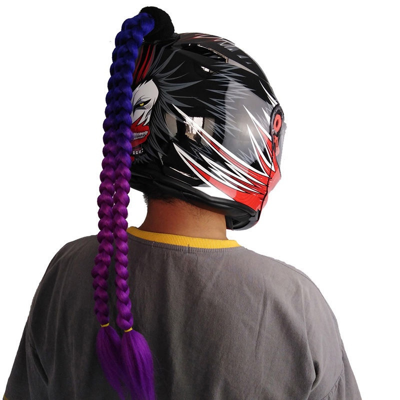 Style, Helmet Decoration | Motuoche Auto Parts and Accessories - blue-and-purple