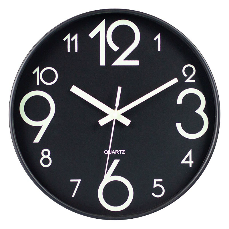 Настенные часы с подсветкой, 12inch шт., простые часы для гостиной, бесшумные кварцевые настенные часы для гостиной, настенные часы