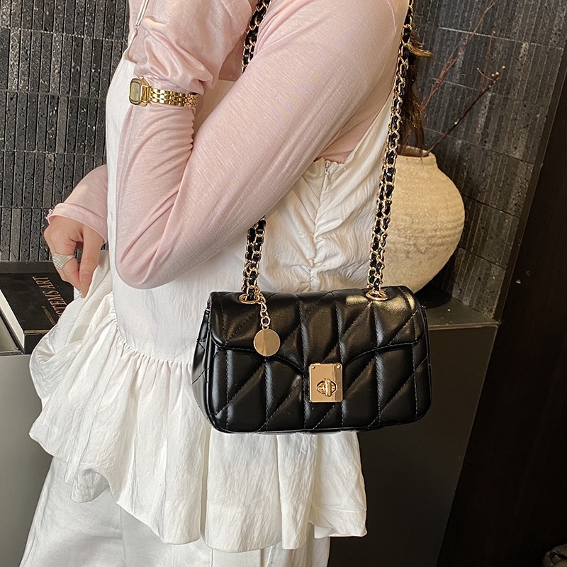 Nicho diario sensación de bolso de cadena de diamond para mujeres 2026 nuevo bolso cuadrado de tendencia de viaje universal bolso de hombro image 7