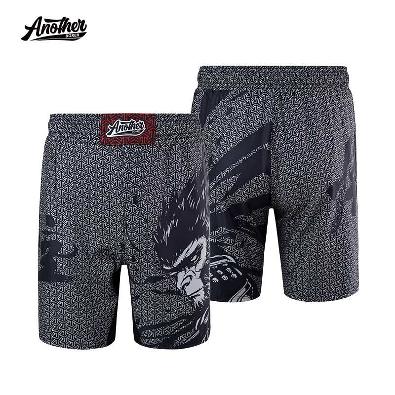 Anotherboxer Wukong Mixed Martial Arts Shorts Four-Way Stretch High Elasticity Mma Shorts Brazilian Jiu-Jitsu Training Pants