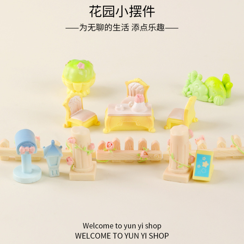 Micro Landscape New Creative Ob11 Dollhouse Garden Small Ornaments Accessories DIY Decorations Romantic Pink Series Ornaments Micro Landscape New Creative Ob11 Dollhouse Garden Small Ornaments Accessories DIY Decorations Romantic Pink Series Ornaments