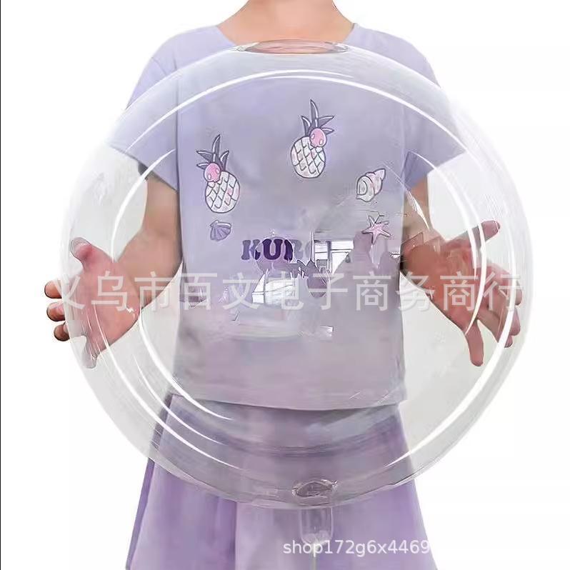 Cross-Border 18inch 20inch 24inch Transparent Bobo Balloons Birthday Decoration Bobo Balloons Wholesale Wedding Party Arrangement