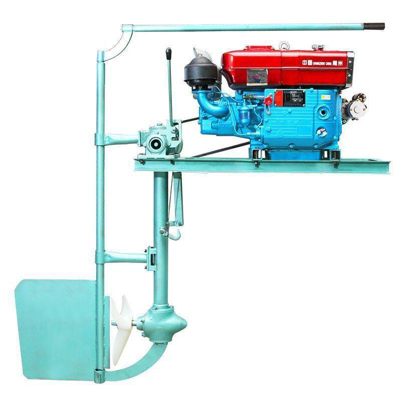 Outboard Motor Propeller Single Cylinder Diesel Engine Underwater Electric Propeller Engine For Small Boats