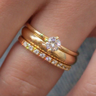 ���� ���u�18k�S��ɫ��H��ָ�羳�W���r���Ƕ�ʯ������ָ�׽�