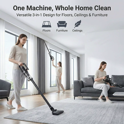 Wireless Car Vacuum Cleaner with High Suction Power, Household Car Vacuum Cleaner, Handheld Small Outdoor Multi-Purpose Blowing and Suction All-In-One Machine