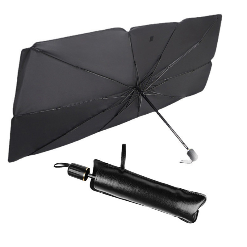 Factory direct umbrella type sunshade car insulation sunshade window sunshade front windshield telescopic sunshade