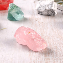 Seven-Color Raw Stones, Aroma Stones, Diffuser Stones for Terrarium Decorations, Crystal Rough Material Wholesale
