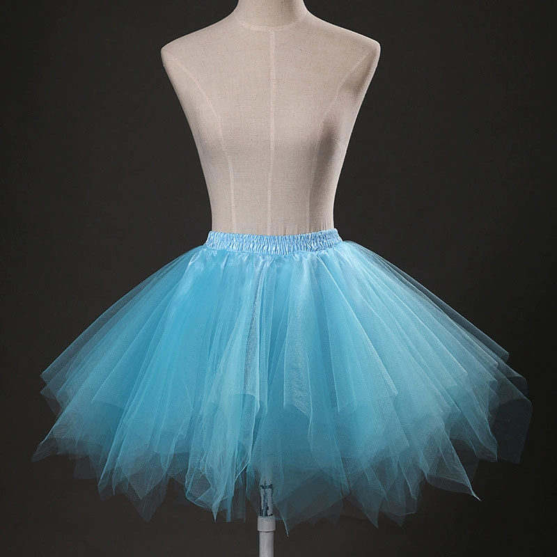 European and American candy color multi -color skirt supports half -body puff lining skirt photo studio wedding photography diamond -shaped color skirt