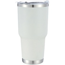 304不銹鋼冰霸杯噴陶瓷內膽車載杯子馬克杯個性彩色雙層保溫杯