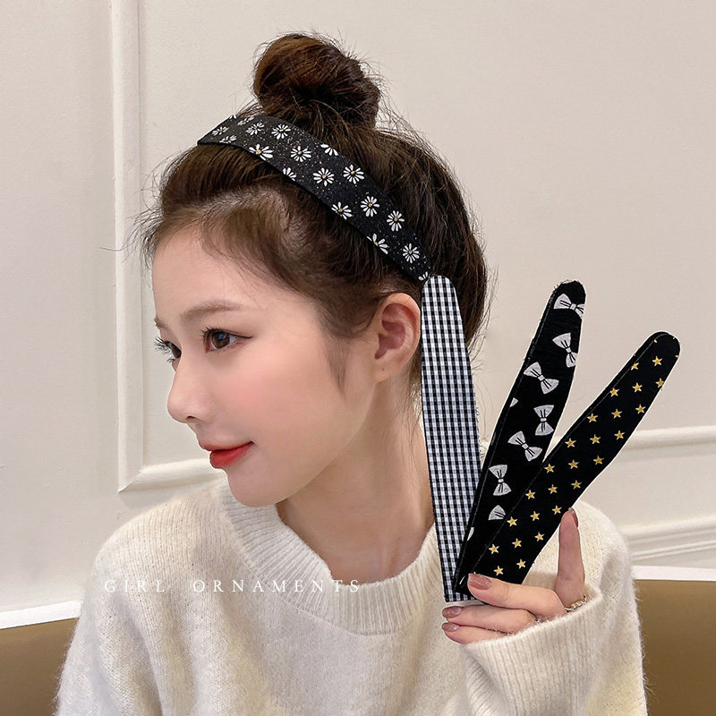 Velcro hair ties, a must-have for styling bangs and loose hair, perfect for everyday wear, versatile headbands for going out, wholesale