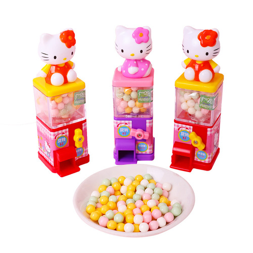 Cute Sugar Play Paw Patrol Kitty Cat Candy Vending Machine Toy Candy Toys Children's Gifts Wholesale Retail