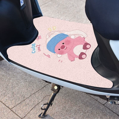 Electric vehicle foot mat — waterproof dust removal non-slip electric car - lopy-width-50xlength-70cm