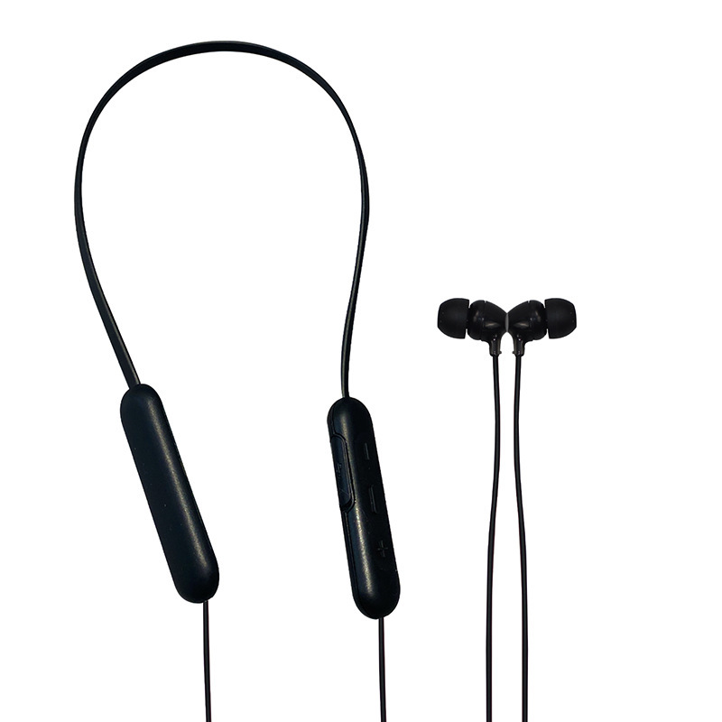 国境を越えた新製品首掛けBluetoothヘッドセットインイヤーメタル大電力両耳長寿命ワイヤレスヘッドセット|undefined