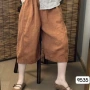 休闲款高腰新款宽松女裤