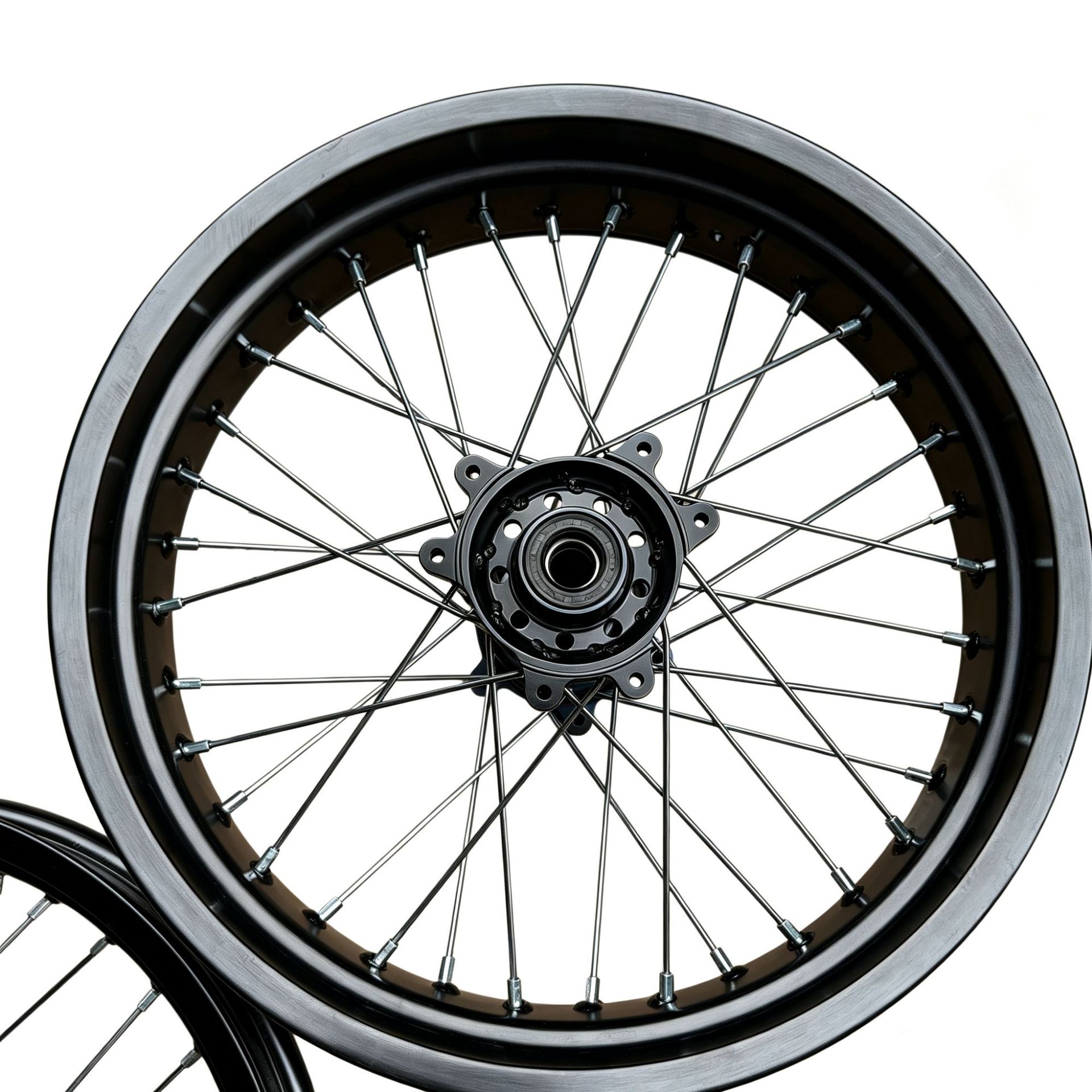 Suitable for Qiu Long Ji Feng modified front 2.50-17 and rear 3.50-17 slick tire wheel hub assembly with aluminum alloy rims