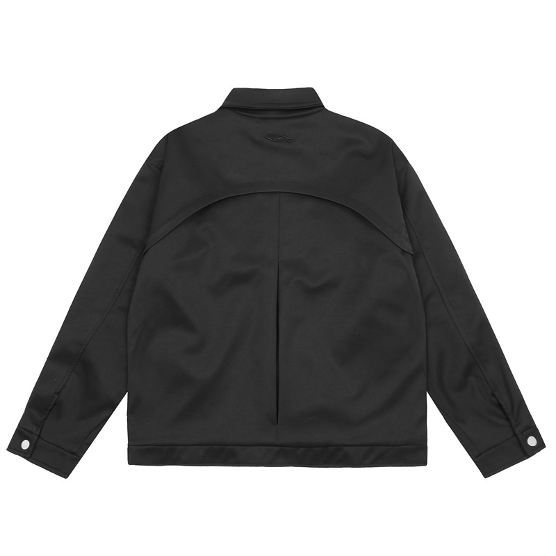 Men's Clothing Youth-filled Deconstructed Stitching Jacket Men's and Women's Style New Fashion Brand Street All-match Personalized Biker Jacket_viptrois.com