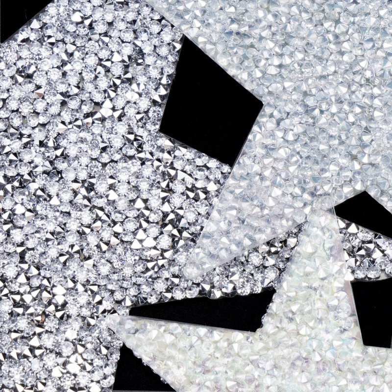 Новый самоклеящий пятиконечный звездный рисунок горячего сверления