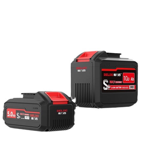 Delixi lithium battery electric hammer hand drill impact drill cutting machine 21v electric wrench power tool accessories