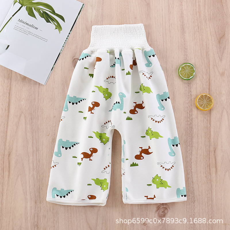 Urine-proof Skirt for Boys and Babies Big Children Toilet Women's Training Pants Waterproof Caution Diaper Pants Leak-proof Bed-wetting Artifact