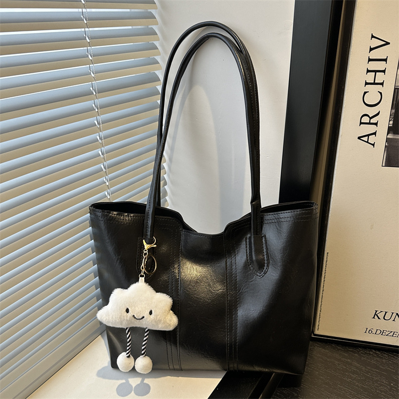 2024 invierno de alta calidad sensación de gran capacidad bolso de moda de mujer de viaje bolso de hombro casual versátil bolso de brazo de mujer