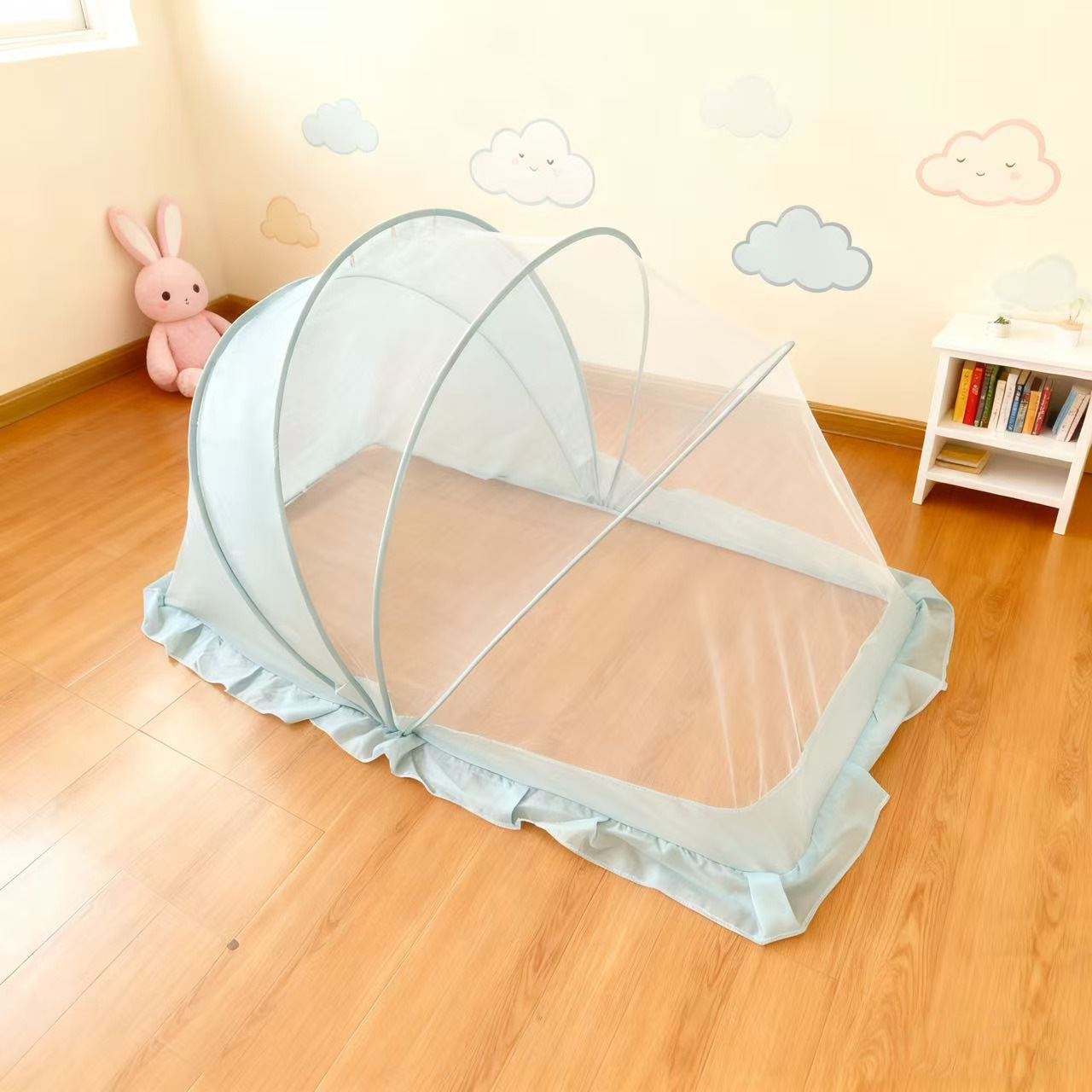 Manufacturer Wholesale Foldable Crib Mosquito Net Anti-Mosquito Encryption Installation-Free Yurt-Style Mosquito Net