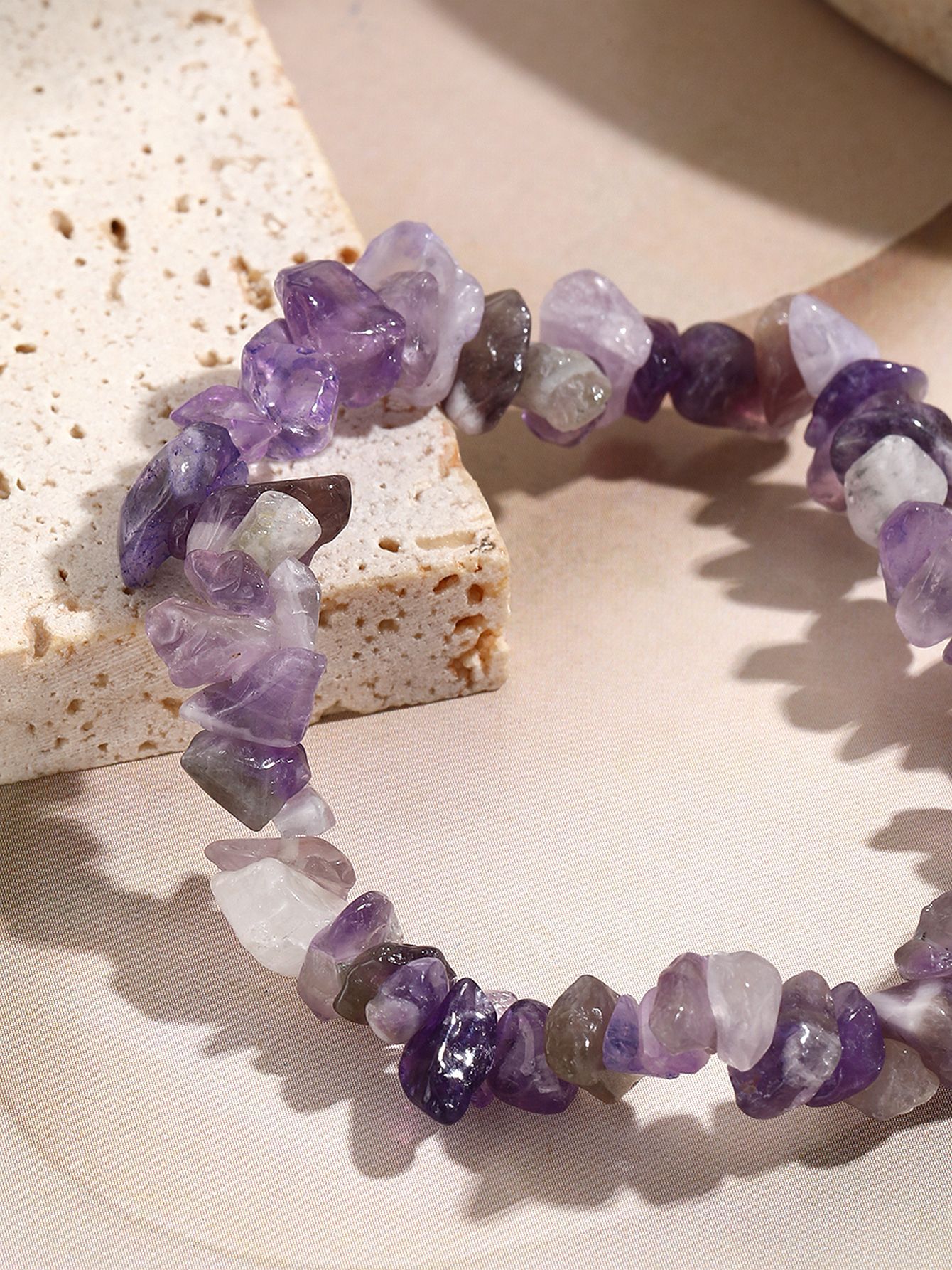 nouveau collier de perles en pierre de couleur collier de clavicule en pierre naturelle accessoires de collier design bijoux de niche_voghion.com