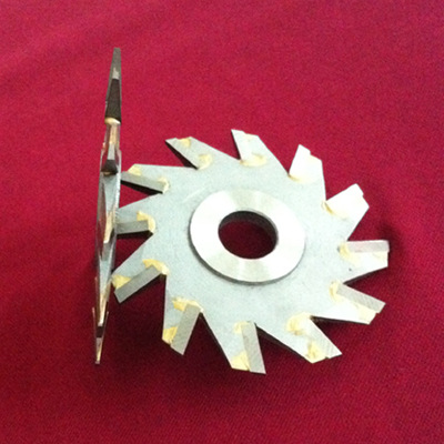 硬质合金三面刃铣刀焊接钨钢外径50-400可非标圆形刀十片装