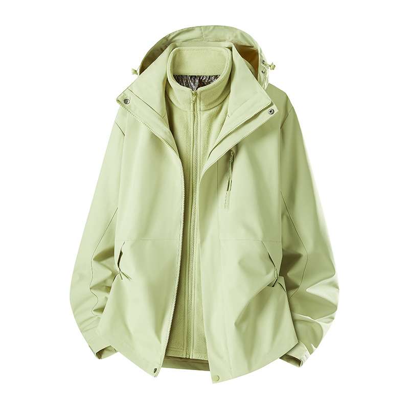 2026 chaqueta de asalto al aire libre 3 - en - 1 hombre y mujer chaqueta deportiva de capa suave chaqueta de montaña chaqueta impermeable