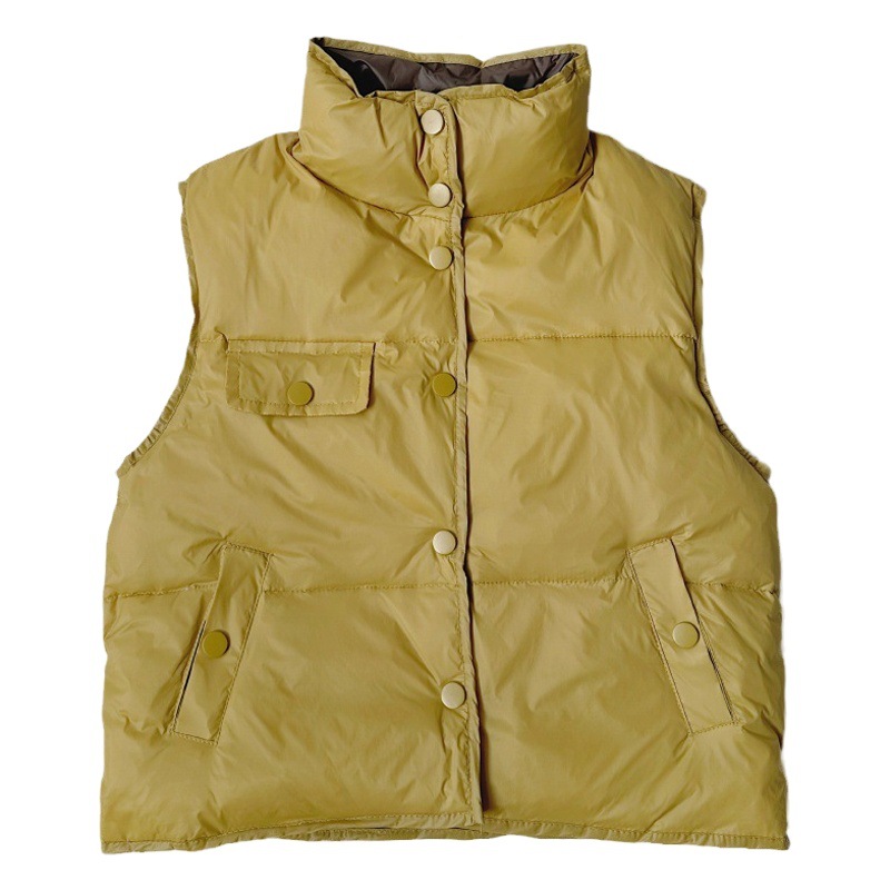 Ropa para Niños, Otoño e Invierno, Nuevo Estilo, Chaleco de Plumón para Niños, Cálido, Estilo Coreano, Chaleco de Plumón para Bebés, Estilo Invernal, Venta al por Mayor