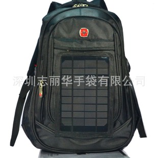 Solar Backpack Production 3.5W Solar Charging Mobile Phone Charging Tablet Charging Backpack