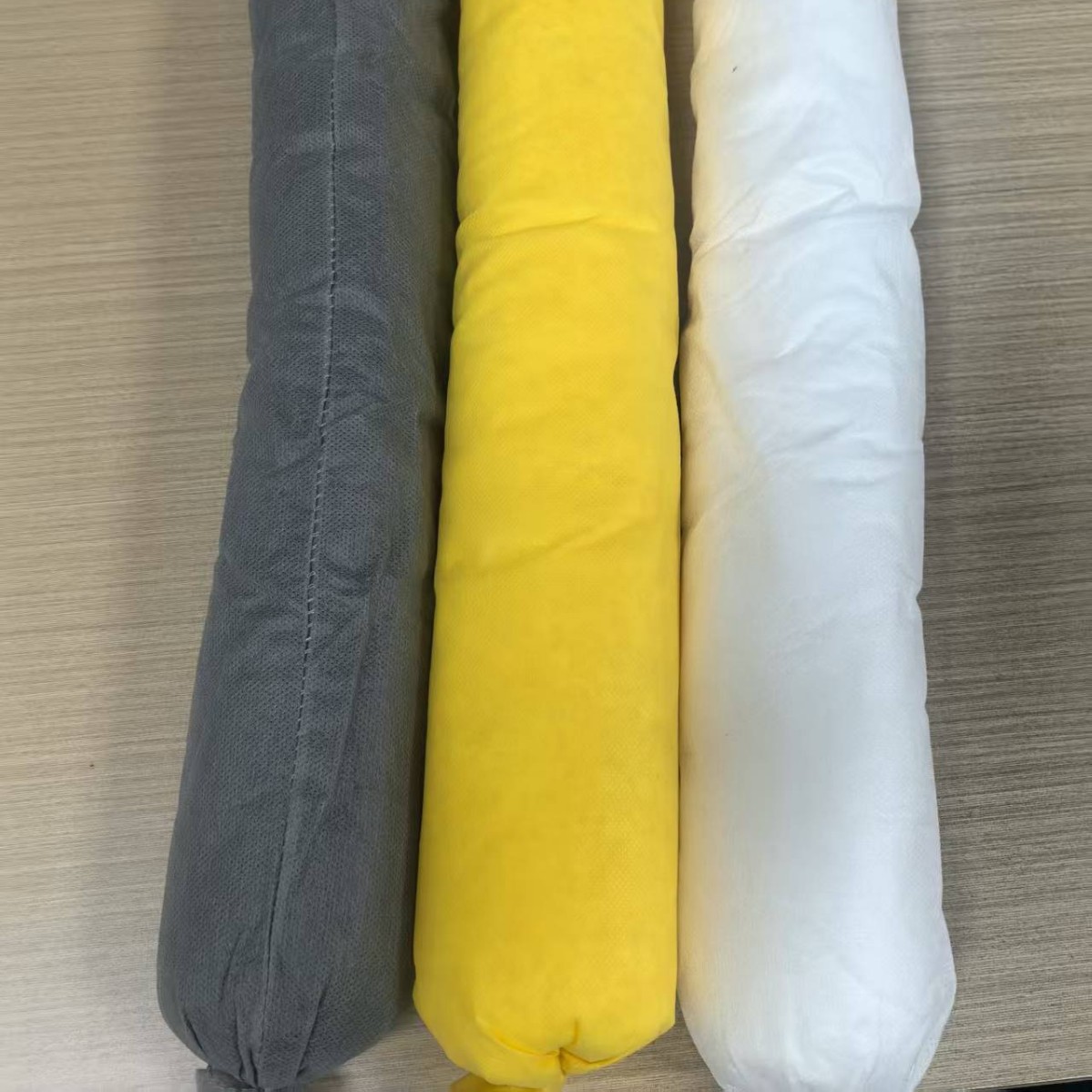 工业吸油索围油栏河 道围堵拦截吸油棉条 地面水面拦截油污吸油条