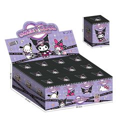 クロスボーダーの新型サンリオブラインドケース12入の精巧な大公仔鈴の革紐のキーホルダーは子供の日のプレゼントを掛けます。