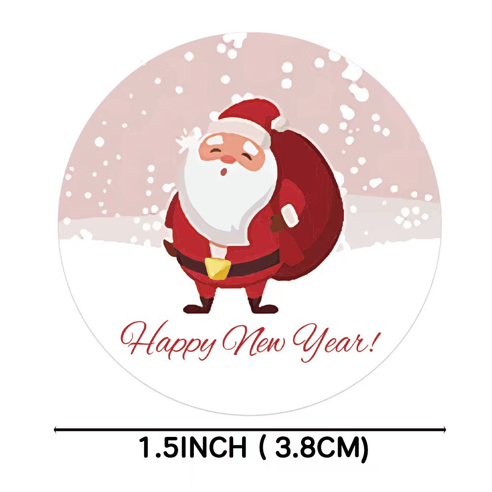 Christmas Santa Claus Paper Party Gift Stickers display picture 3