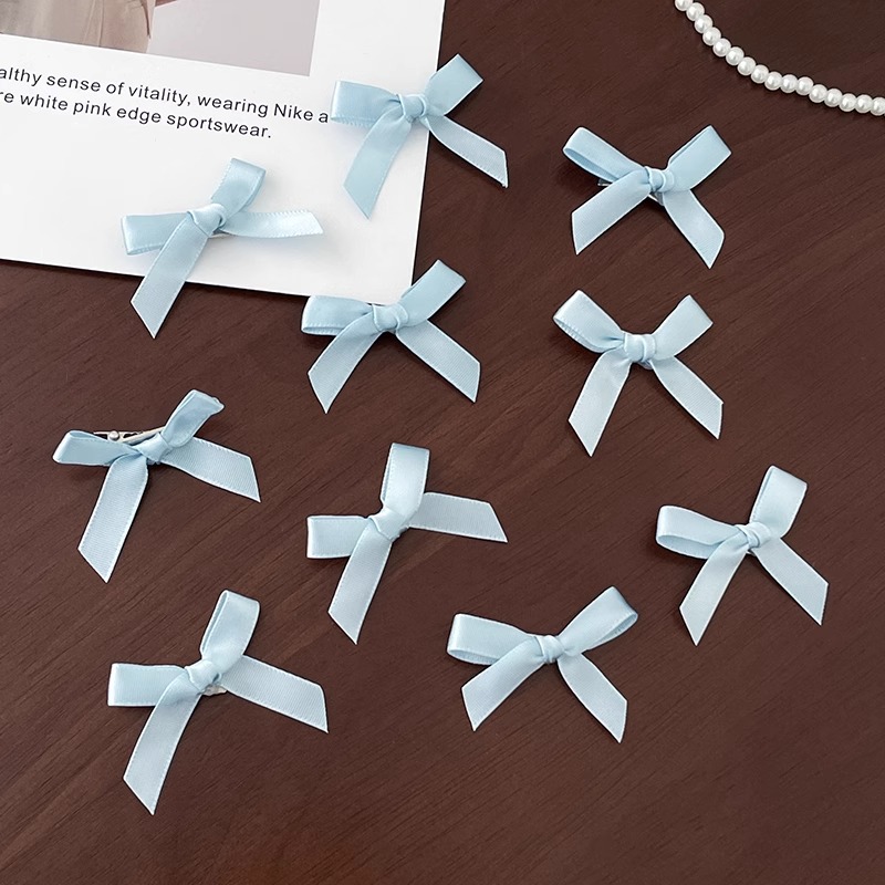 Pinza para el cabello con lazo de ballet coreano, horquilla de niña dulce, clip lateral lindo, clip de pico de pato de temperamento, tocado al por mayor