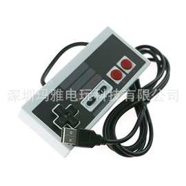 适用NES有线游戏手柄 usb pc电脑游戏手柄 NES红白机 FC经典风格
