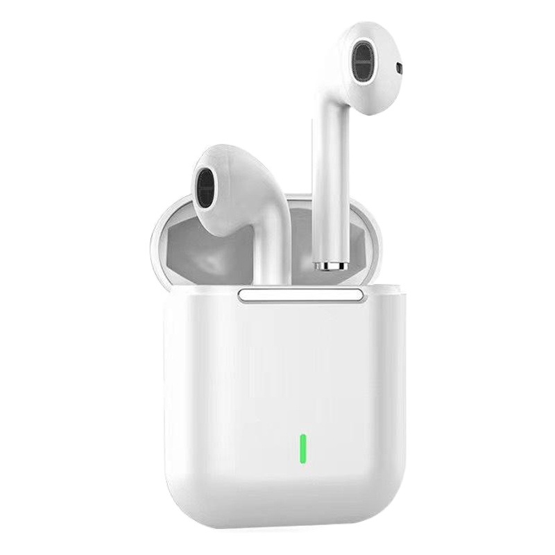 Nueva transfronteriza J18 auricular Bluetooth inalámbrico de reducción de ruido modelo privado TWS semi-en-oído estéreo deportes fuente de fábrica