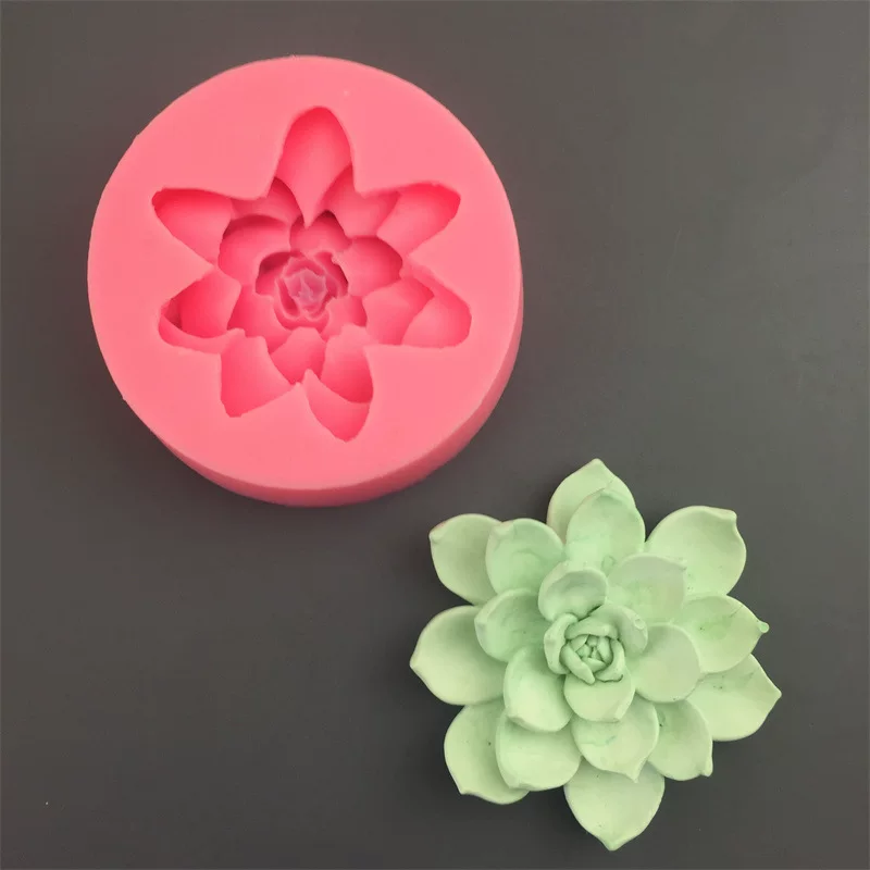 Силиконовая форма для fondant, мусса, ароматерапии для автомобиля, свечи, цветочная тема