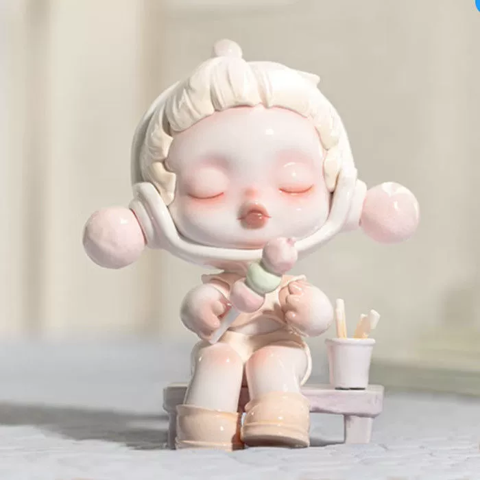 Фигурка в слепой коробке (POP MART) SKULLPANDA Temperature Series S8 — коллекционная 12+1, меняет цвет