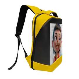 L E D显示屏电子广告背包手机A P P编辑图片动画文字酷炫包