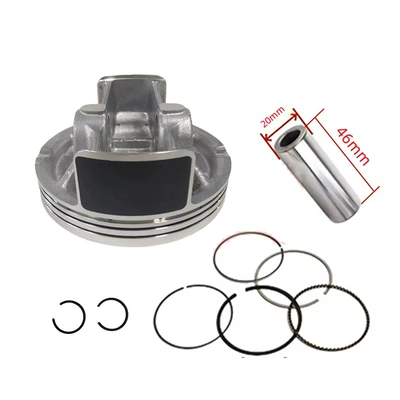 Piston, piston ring, piston pin piston for Yamaha
