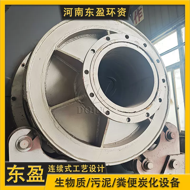 东盈 不锈钢动物粪便炭化炉 鸡粪牛粪猪粪制炭设备 耐高温寿命长